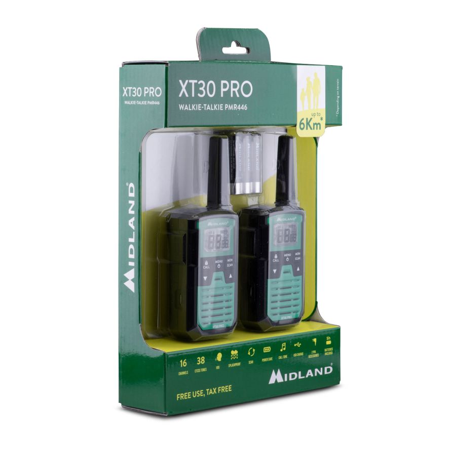 Midland XT30 PRO Twin Walkie Talkie_3